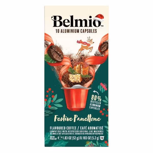 Кофе в капсулах Belmio Christmas Panettone