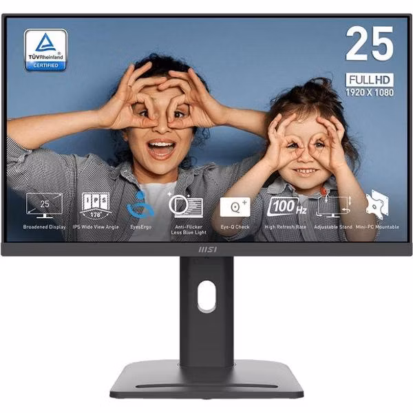 Монитор MSI 24,5"/IPS/1920x1080/100Гц/черный (MP253P 9S6-3PC79H-055)