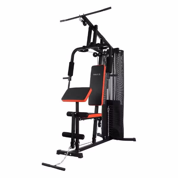 Силовой комплекс, спортивная мультистанция для дома UnixFit 70 MAX, закрытый стек 70 кг, до 140 кг, для домашних тренировок, многофункциональный комплекс для всех мышц, домашний тренажер