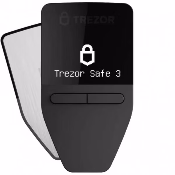 Криптокошелек Trezor Safe 3 Stellar Silver