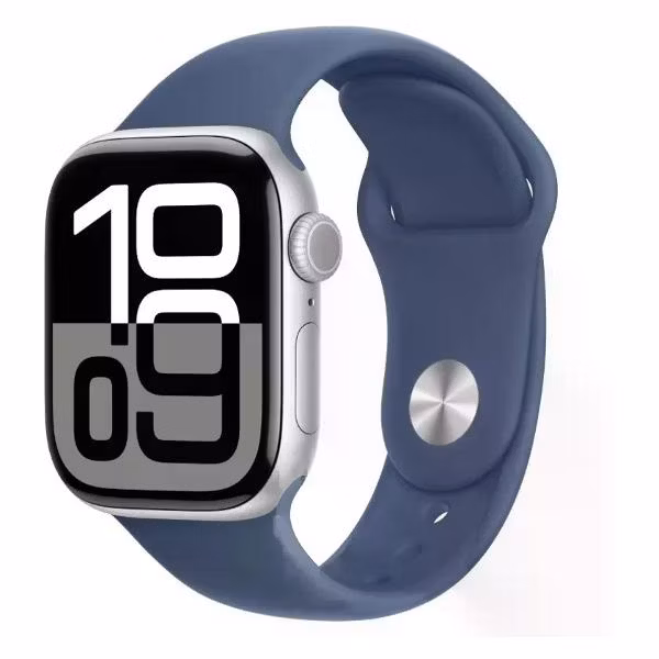 Смарт-часы Apple Watch Series 10 46mm Silver Sport Band