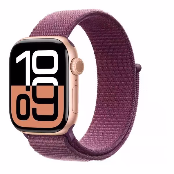 Смарт-часы Apple Watch Series 10, 42mm, Rose Gold Sport Loop