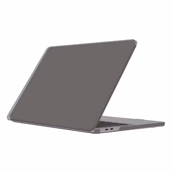 Кейс для MacBook Deppa Plastic Crystal Air 13" 2020/2019/2018 серый 84301