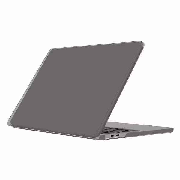 Кейс для MacBook Deppa Plastic Crystal Air 13,6" 2024/2023/2022 серый 84303