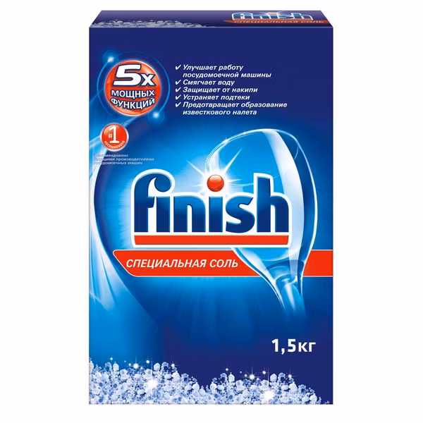 Соль для посудомоечной машины Finish специальная 1.5 кг