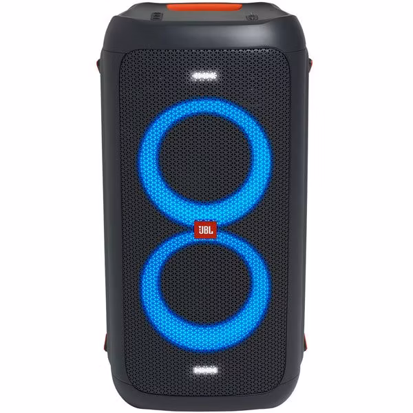 Восстановленная портативная аудиосистема JBL PartyBox 100 Black, хороший