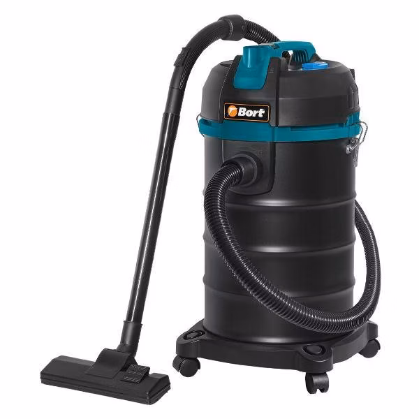 Пылесос строительный Bort BSS-1530 черный