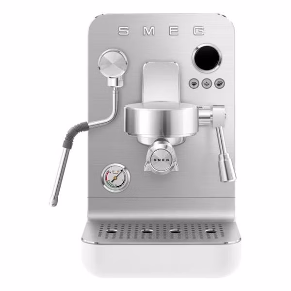 Кофеварка рожкового типа Smeg EMC02WHMEU