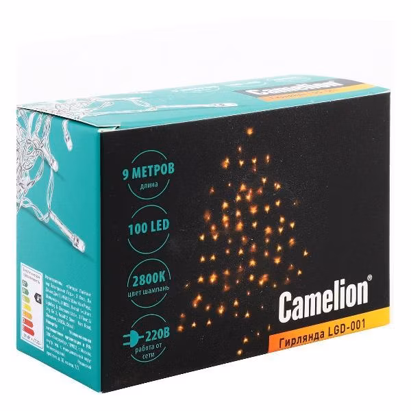 LED Гирлянда Camelion LGD-001 LED, 9м