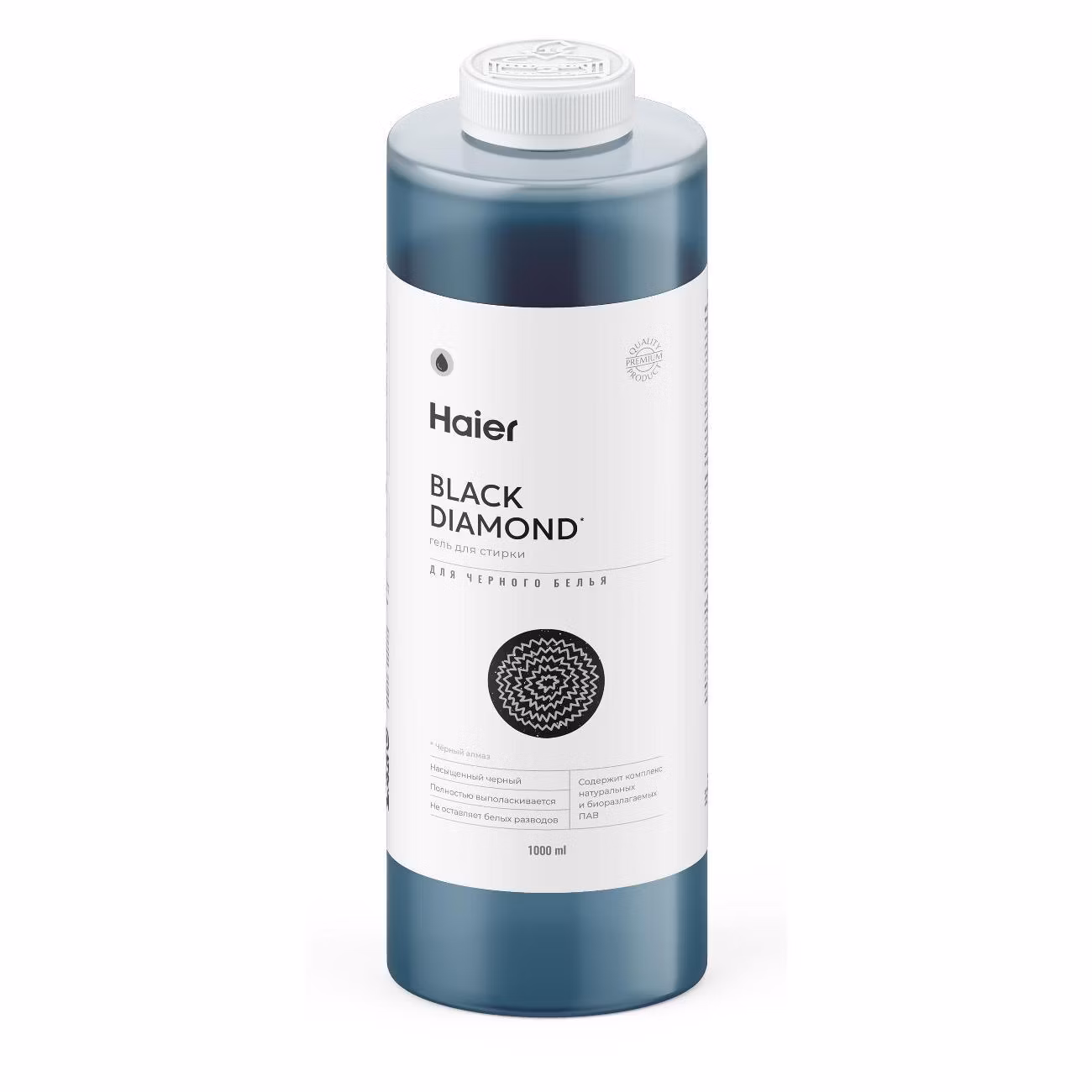 Гель для стирки черного белья HAIER Черный алмаз, 1л