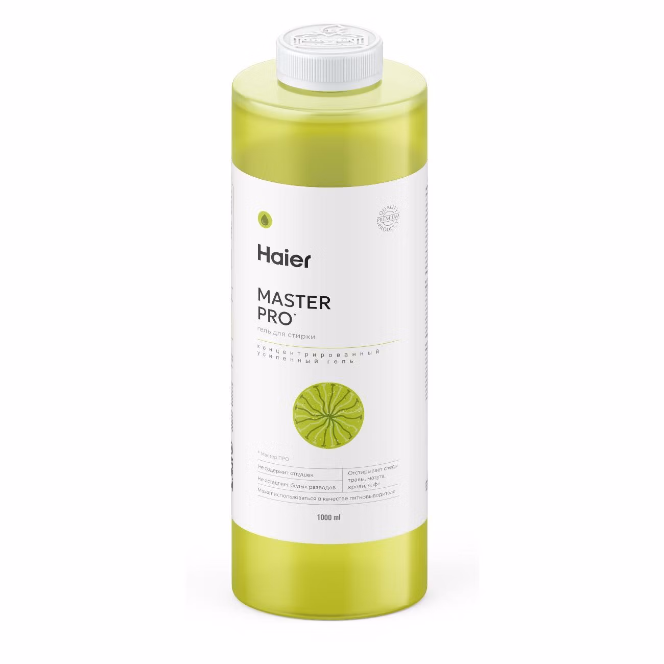 Концентрированный усиленный гель для стирки HAIER Мастер ПРО, 1л