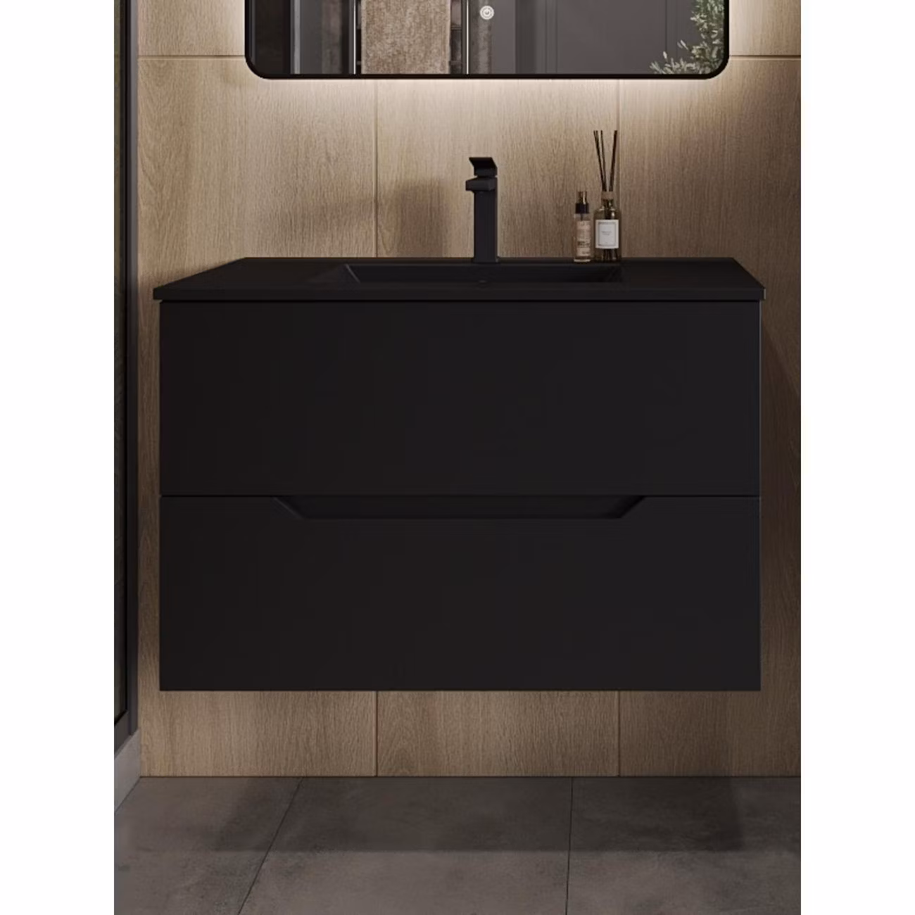 Тумба с раковиной Orange Li-80Tub+BLRA
