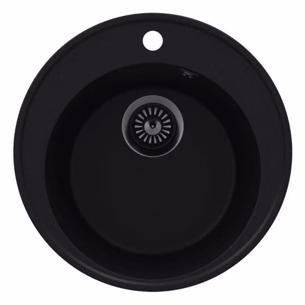 Раковина для кухни Maunfeld Medusa MFQS-485B черная