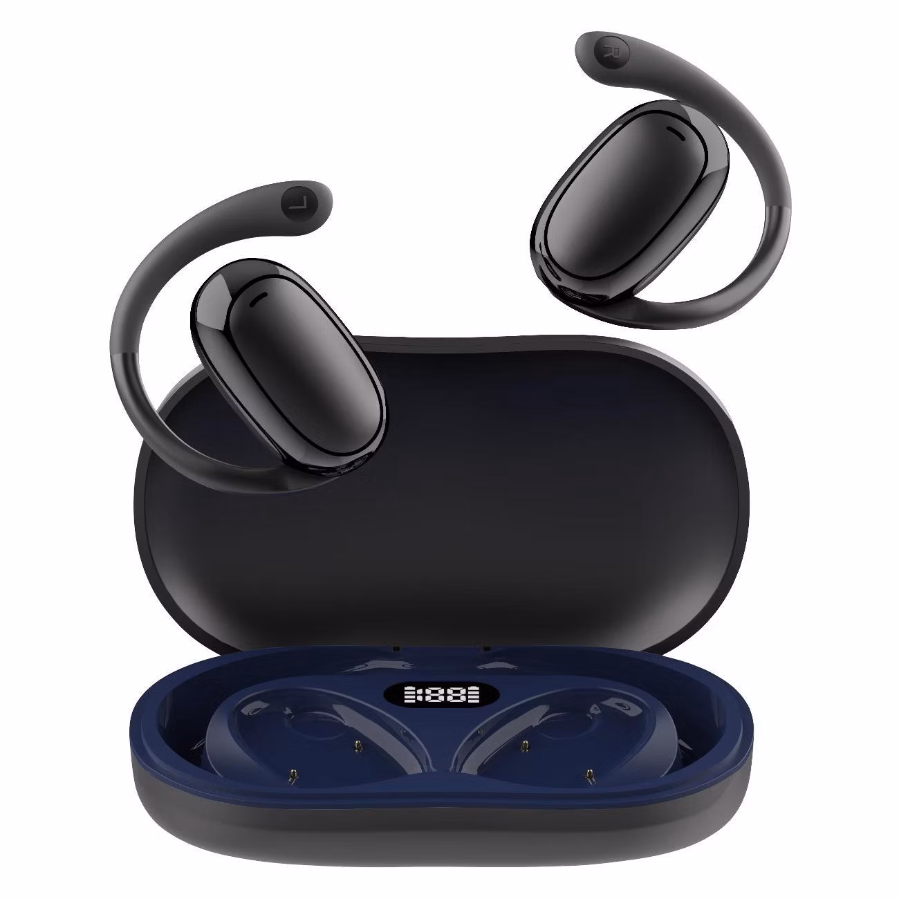 Наушники True Wireless ELFY SPEAR BLACK 10058