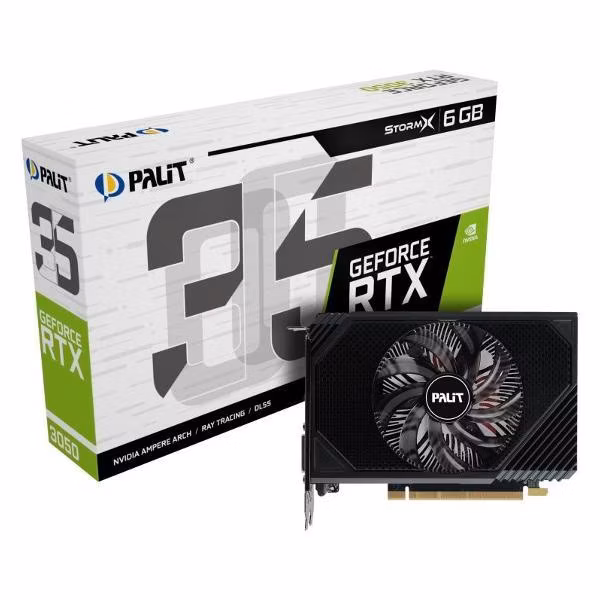 Видеокарта Palit GeForce RTX 3050 StormX V1 6GB [ne63050018je-1072f]