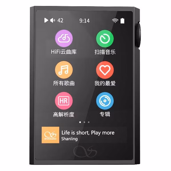 Портативный медиаплеер премиум Shanling M1 Plus black