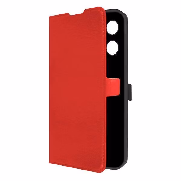 Чехол для смартфона, телефона Krutoff Eco Book для Tecno Spark 30 Pro красный