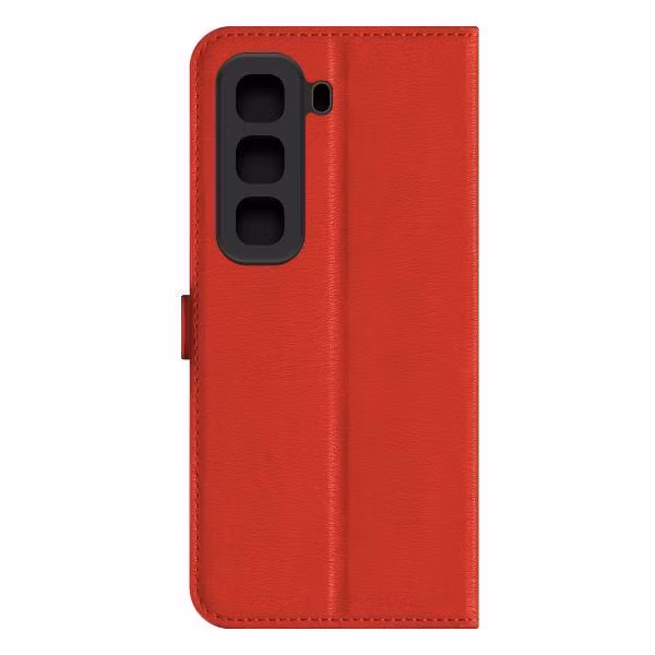 Чехол для смартфона, телефона Krutoff Eco Book для Infinix Hot 50 красный