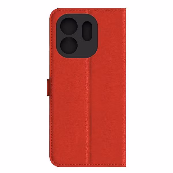 Чехол для смартфона, телефона Krutoff Eco Book для INFINIX Smart 9 красный
