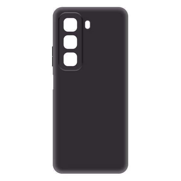 Чехол для смартфона, телефона Krutoff Soft Case для Infinix Hot 50 черный