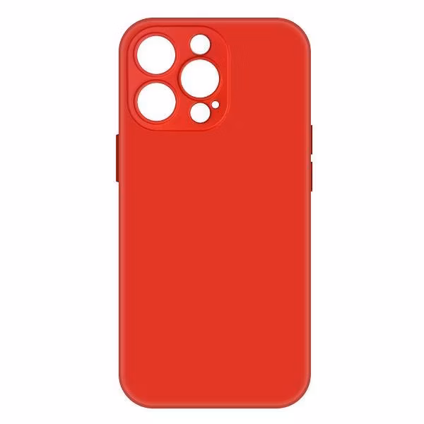 Чехол Krutoff для Apple iPhone 13 Pro, красный