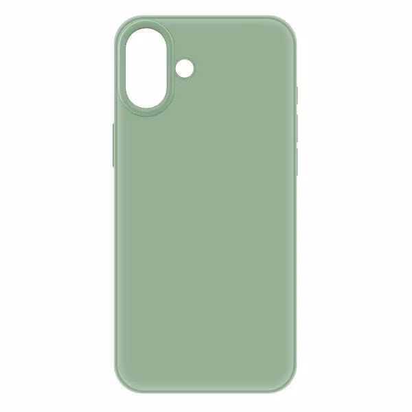 Чехол Krutoff для Apple iPhone 16 Plus, зеленый