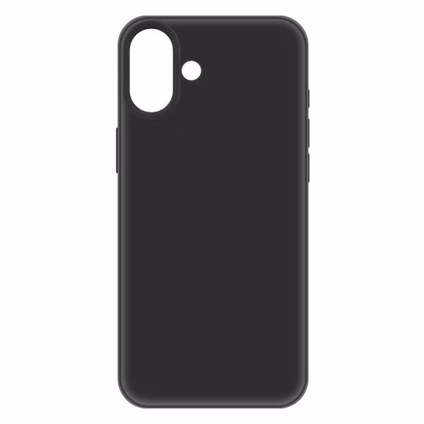 Чехол Krutoff для Apple iPhone 16 Plus, черный (570741)
