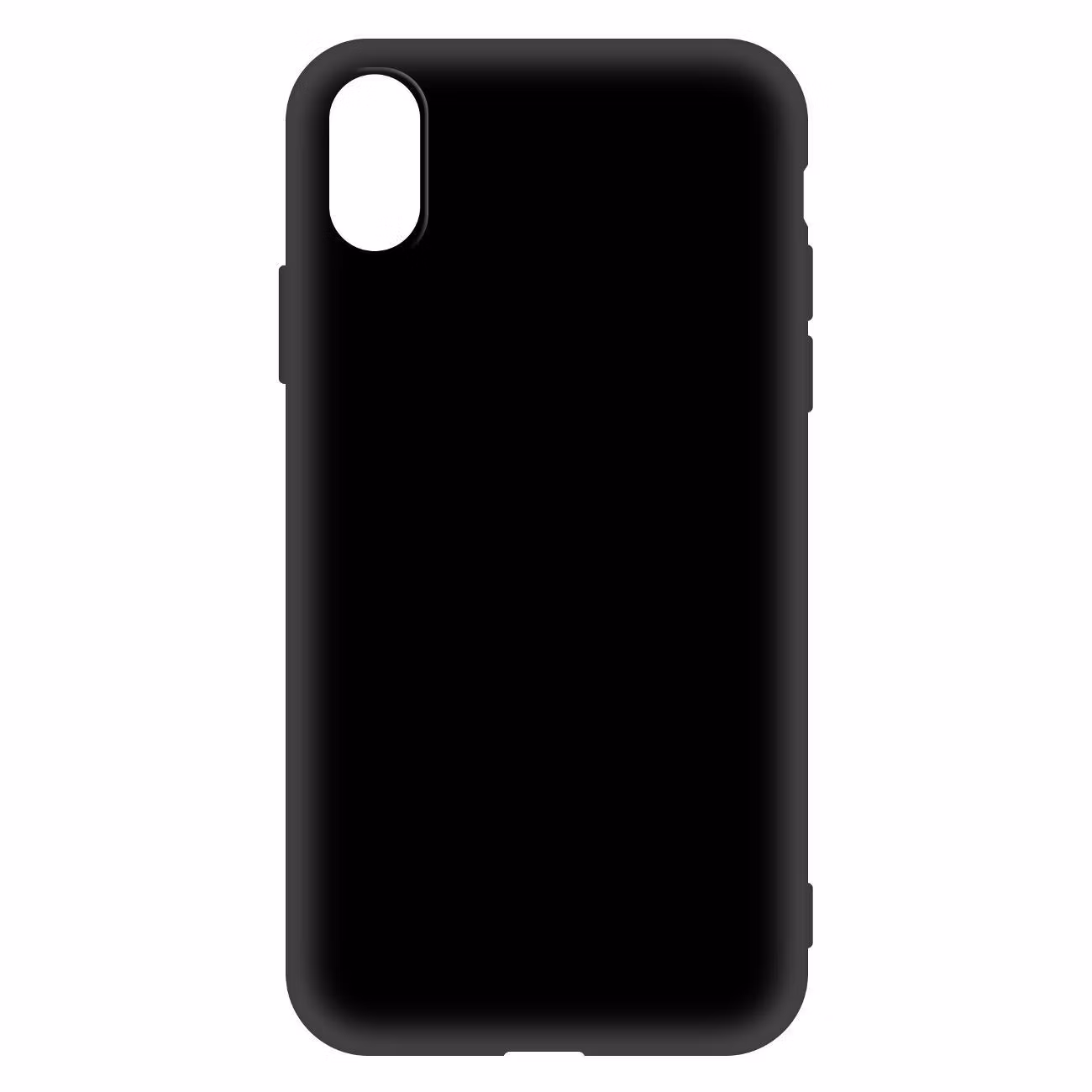 Чехол Krutoff для Apple iPhone X, черный