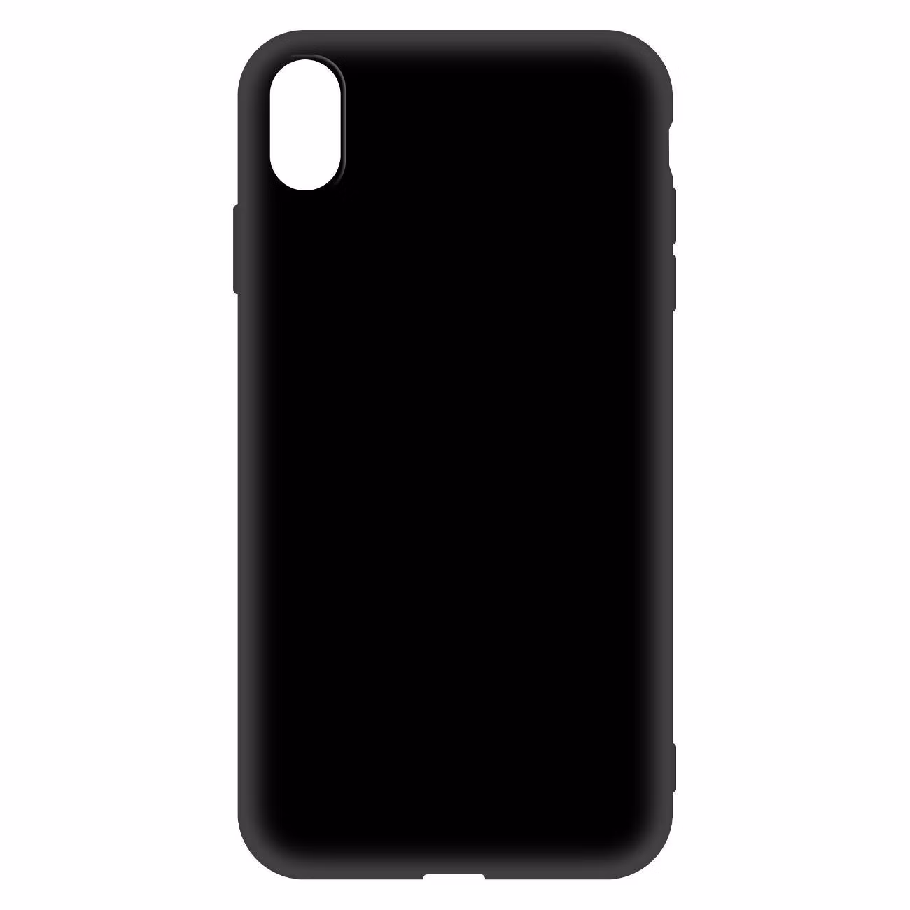 Чехол Krutoff для Apple iPhone Xs Max, черный