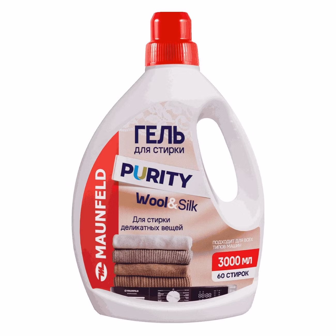 Гель для стирки Maunfeld Purity Wool&Silk 3л