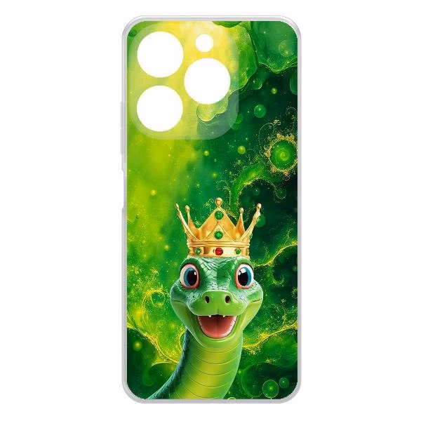 Чехол для смартфона, телефона Krutoff Clear Case Символ 2025 года для Itel A70