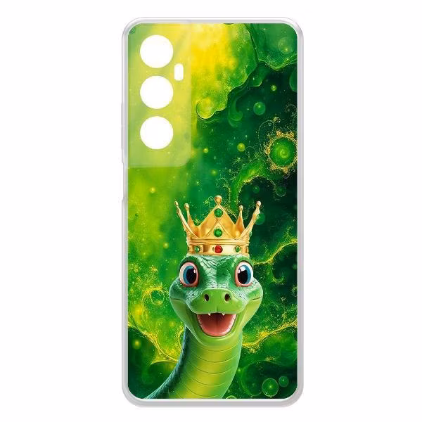 Чехол для смартфона, телефона Krutoff Clear Case Символ 2025 года для Realme C65