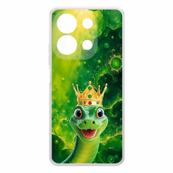 Чехол для смартфона, телефона Krutoff Clear Case Символ 2025 года для Redmi Note 13 4G