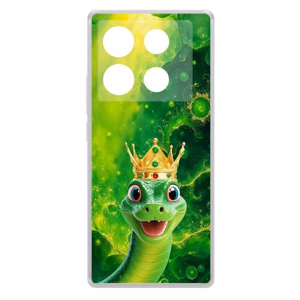 Чехол для смартфона, телефона Krutoff Clear Case для Infinix Note 40 Pro (587205)