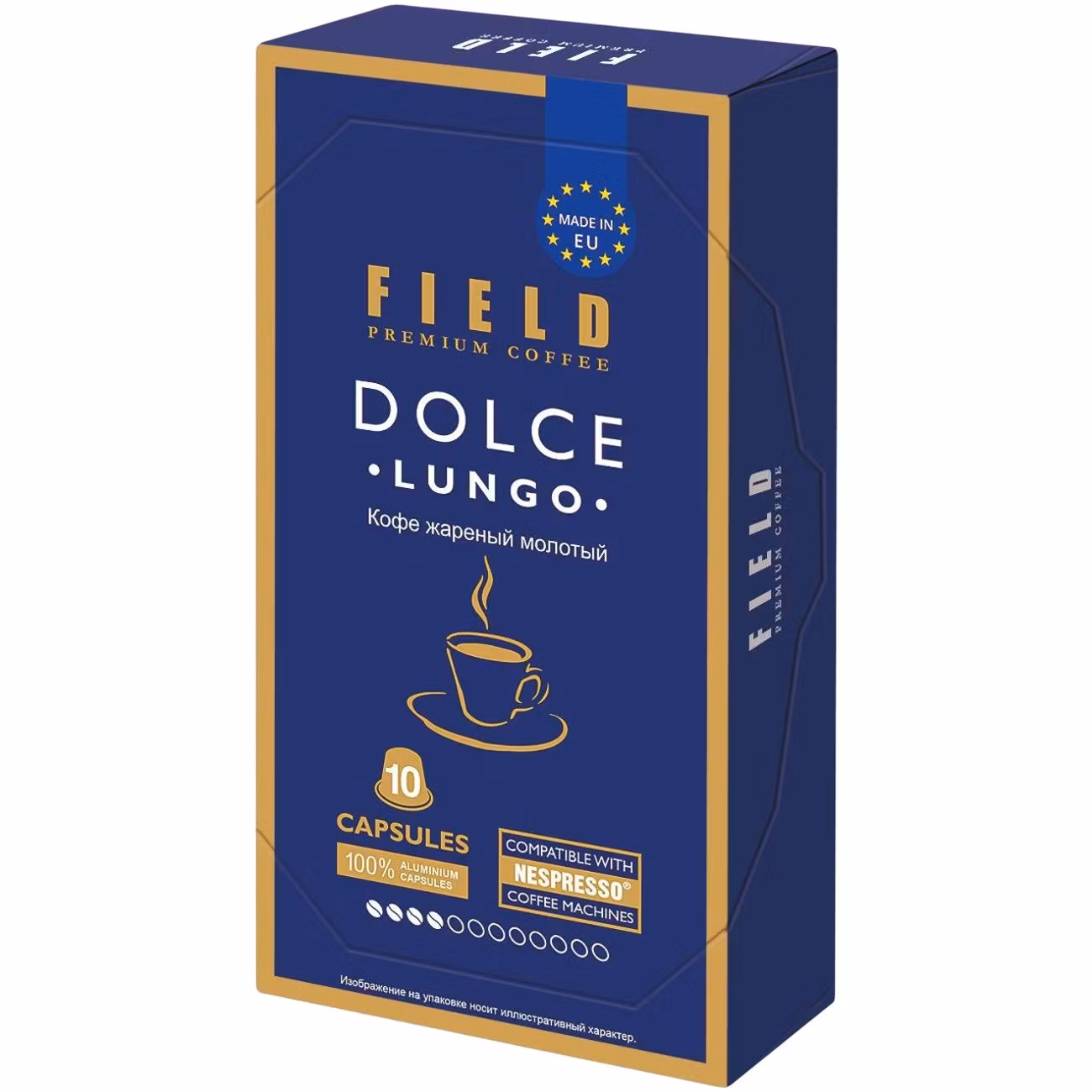 Кофе в капсулах Field Lungo Dolce МВ 10