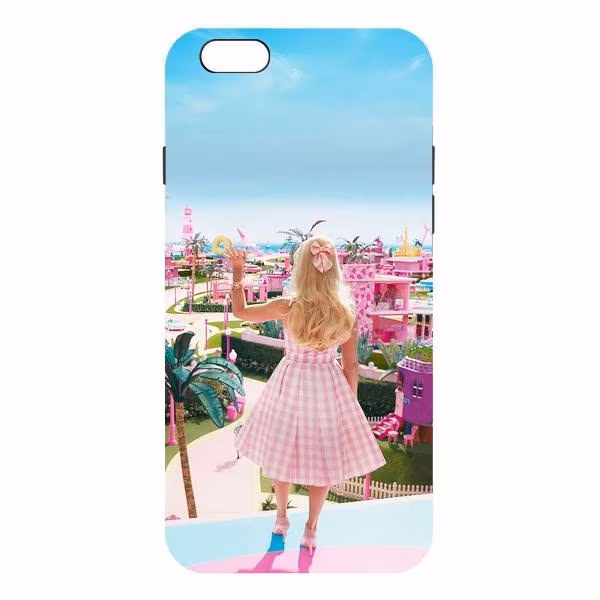 Чехол для смартфона, телефона Krutoff Soft Case Барбиленд для 6 Plus/6s Plus чер.