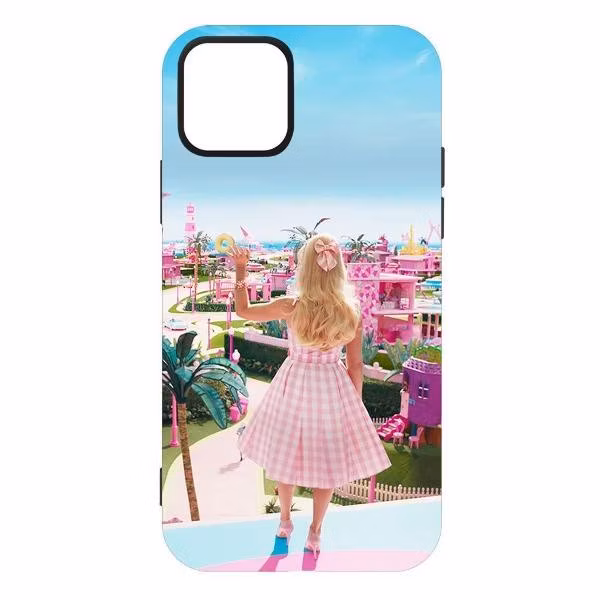 Чехол для смартфона, телефона Krutoff Гирлянда для iPhone 15 черный (482140)