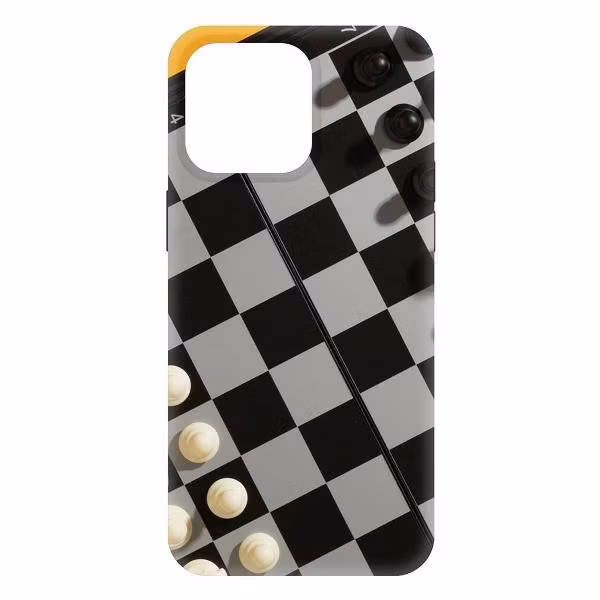 Чехол Krutoff Soft Case Шахматы для iPhone 15 Pro Max