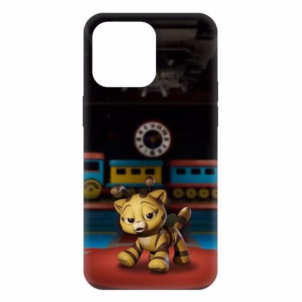 Чехол Krutoff SoftCase Хаги Ваги-Кошка-Пчелка для iPhone 15 Pro Max