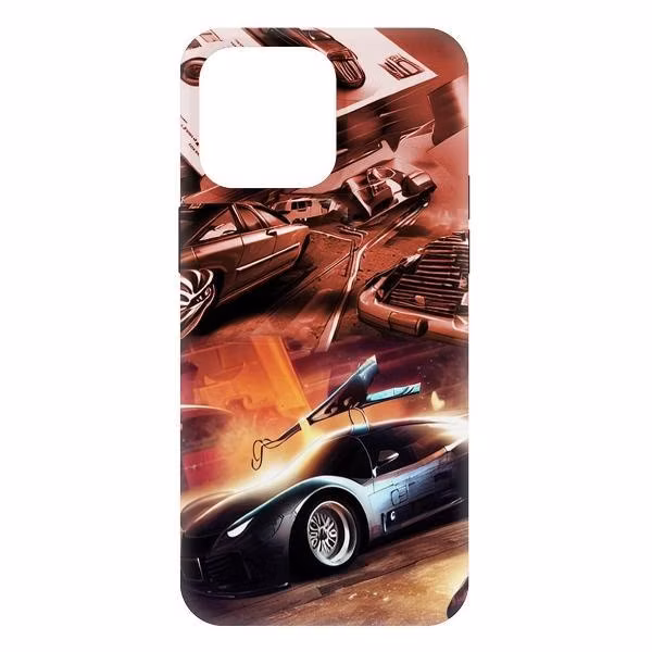 Чехол Krutoff Soft Case Автодинамика для iPhone 15 Pro Max