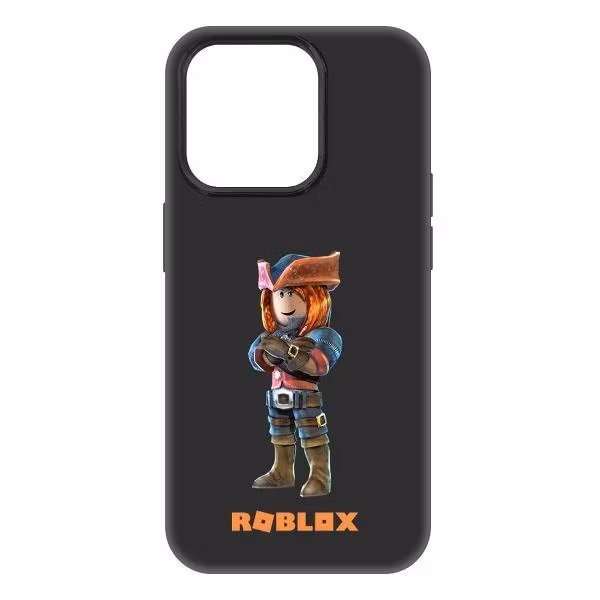 Чехол для смартфона, телефона Krutoff Roblox-Эзебель для iPhone 15 Pro черный (477577)