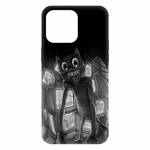 Чехол Krutoff Soft Case Хаги Ваги-Картун Кэт для iPhone 15 Pro Max