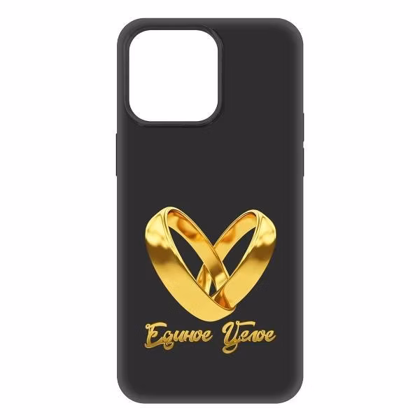 Чехол Krutoff Soft Case Единое целое для iPhone 15 Pro Max