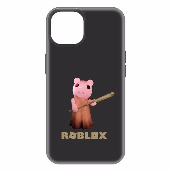 Чехол для смартфона, телефона Krutoff Roblox-Пигги для iPhone 15