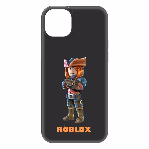 Чехол для смартфона, телефона Krutoff Roblox-Эзебель для iPhone 15 Plus черный (477412)