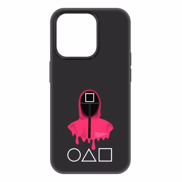 Чехол для смартфона, телефона Krutoff для iPhone 15 Pro Игра в кальмара-Начальник (477604)