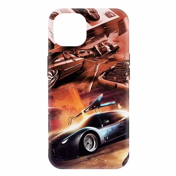 Чехол для смартфона, телефона Krutoff Автодинамика для iPhone 15 черный (477363)
