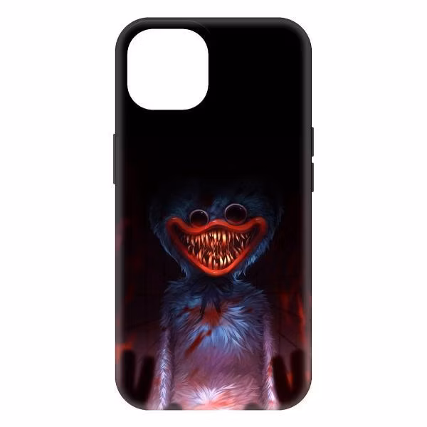 Чехол для смартфона, телефона Krutoff Атака Хаги Ваги для iPhone 15 черный