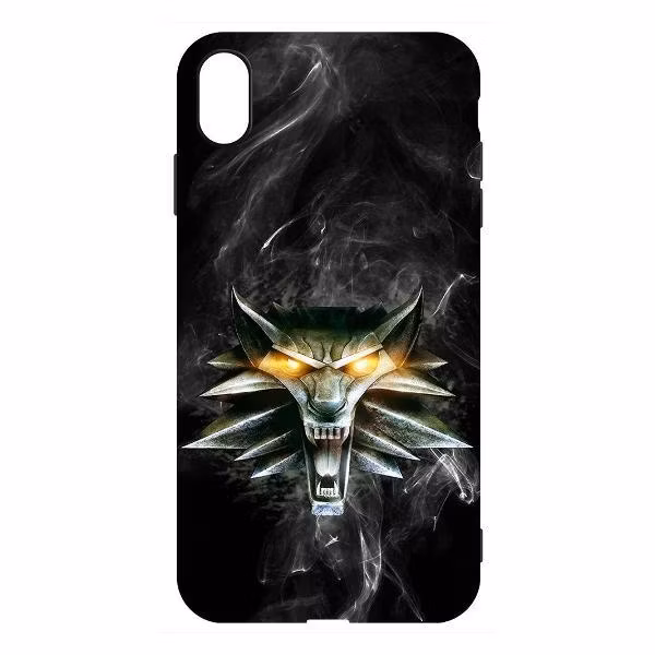 Чехол для смартфона, телефона Krutoff Ведьмак. Школа Волка для iPhone XS Max