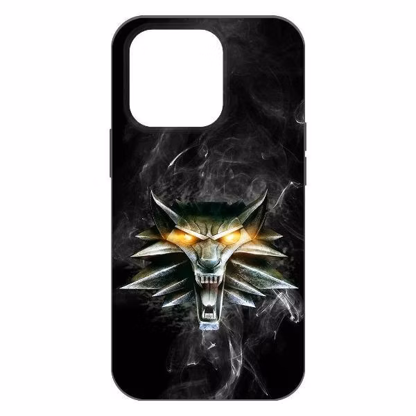 Чехол для смартфона, телефона Krutoff Soft Case Ведьмак. Школа Волка для iPhone 14 Pro (467941)